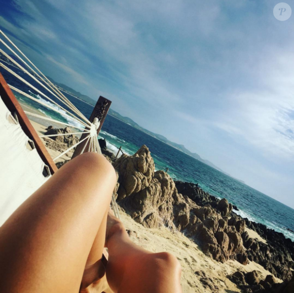 Maria Sharapova a passé le week-end de Pâques 2016 à Los Cabos en compagnie de son amie l'animatrice Chelsea Handler et du coiffeur Adil Abergel. Photo Instagram Maria Sharapova.