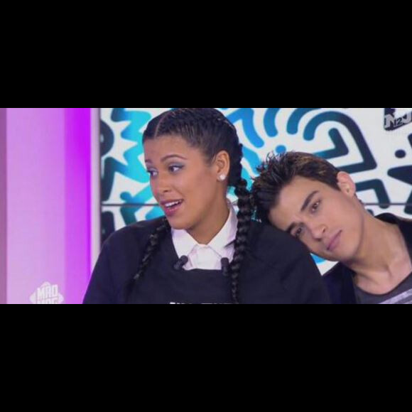 Ayem Nour et Martial complices lors du Mad Mag de NRJ 12