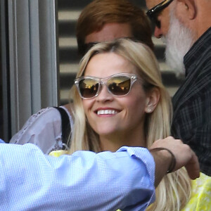 Reese Witherspoon à la messe pour Pâques à Santa Monica, Los Angeles, le 27 mars 2016.