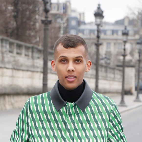 Stromae au Défilé de mode Valentino prêt-à-porter Automne Hiver 2015, 2016.