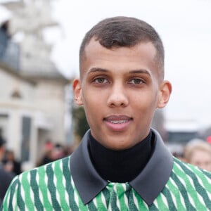 Stromae au Défilé de mode Valentino prêt-à-porter Automne Hiver 2015, 2016.