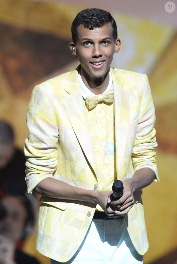 Stromae (Artiste interprète masculin, album de chansons et vidéo-clip) à la 29ème édition des Victoires de la Musique à Paris. Le 14 février 2014
