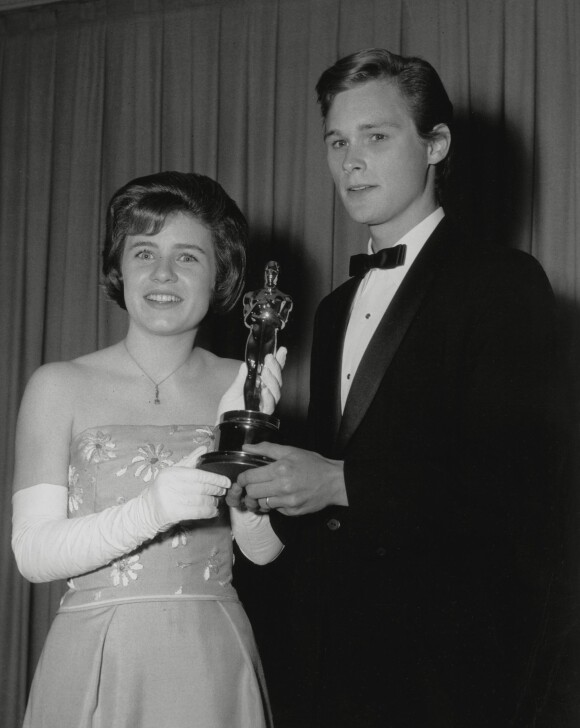 Patty Duke et Brandon De Wilde aux Oscars 1963.