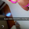 Parisa en bikini rose sur Snapchat : sa collection 2016 arrive !