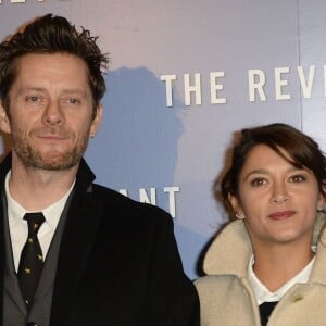 Emma De Caunes avec son mari Jamie Hewlett - Avant-première du film "The Revenant" au Grand Rex à Paris, le 18 janvier 2016. © Coadic Guirec/Bestimage