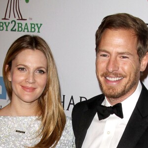 Drew Barrymore, enceinte et Will Kopelman - Le 2eme Gala annuel de "BABY2BABY" au "Book Bindery" à Culver City, le 9 novembre 2013