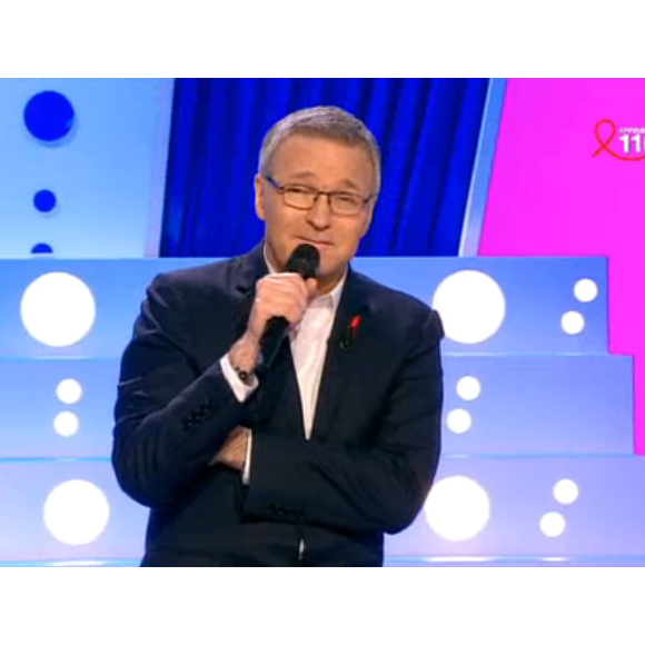 Laurent Ruquier dans On n'est pas couché sur France 2, le samedi 2 avril 2016.