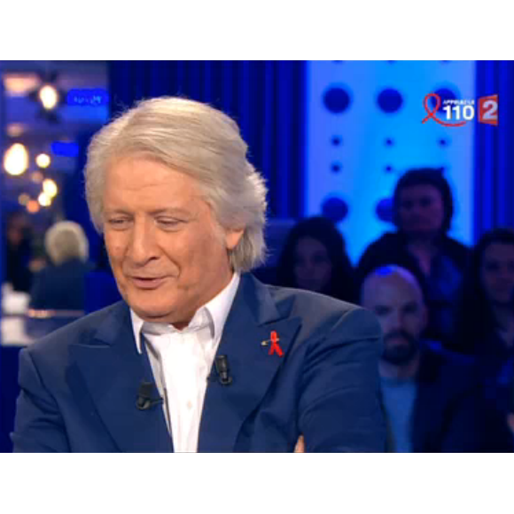 Patrick Sébastien dans On n'est pas couché sur France 2, le samedi 2 avril 2016.