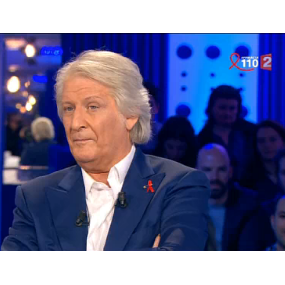 Patrick Sébastien dans On n'est pas couché sur France 2, le samedi 2 avril 2016.