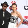 Jimmy Jam et sa fille Bella B Harris  à la soirée des iHeartRadio Music Awards à Inglewood, le 3 avril 2016.