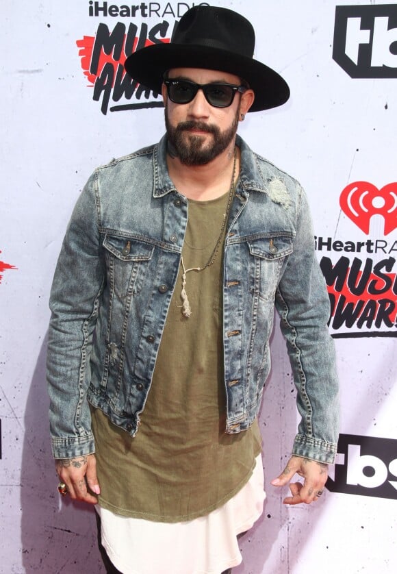 AJ McLean  à la soirée des iHeartRadio Music Awards à Inglewood, le 3 avril 2016.