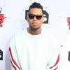 Chris Brown à la soirée des iHeartRadio Music Awards à Inglewood, le 3 avril 2016.