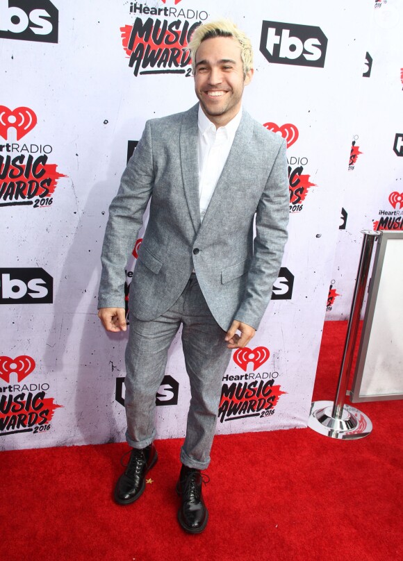 Pete Wentz  à la soirée des iHeartRadio Music Awards à Inglewood, le 3 avril 2016.
