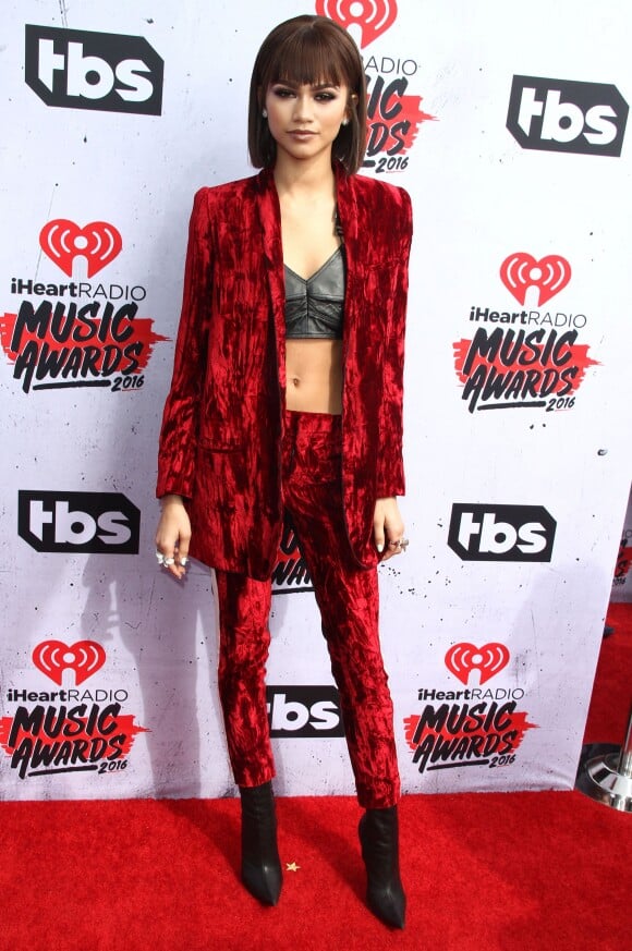 Zendaya Coleman  à la soirée des iHeartRadio Music Awards à Inglewood, le 3 avril 2016.