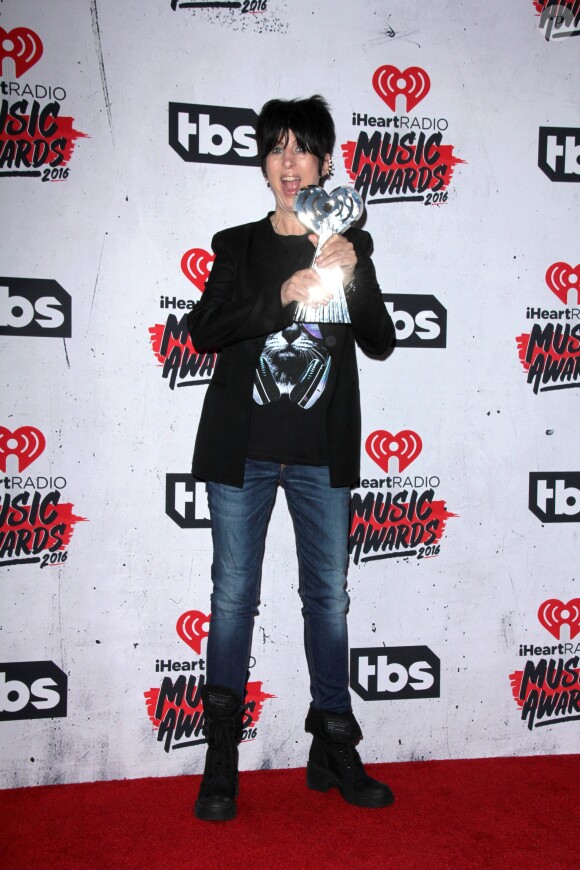 Diane Warren  à la soirée des iHeartRadio Music Awards à Inglewood, le 3 avril 2016.