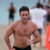 Scott Eastwood participe au South Beach Triathlon à Miami le 3 avril 2016. © CPA / Bestimage