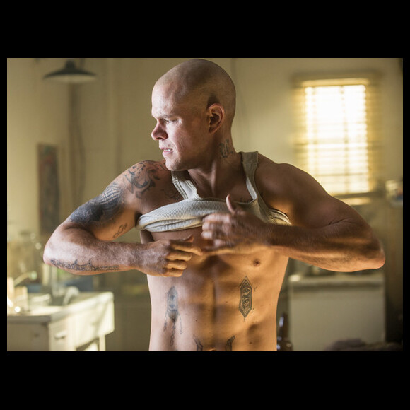 Matt Damon dans Elysium.