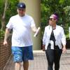 Les fiancés Rob Kardashian et Blac Chyna à Los Angeles, le 6 avril 2016.