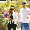 Blac Chyna et Rob Kardashian à Los Angeles, le 6 avril 2016.