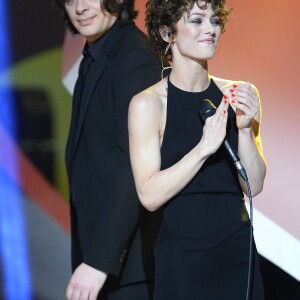 Benjamin Biolay et Vanessa Paradis aux Victoires de la Musique le 14 février 2014