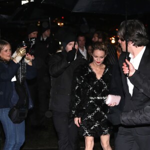 Benjamin Biolay et Vanessa Paradis à New York le 31 mars 2015