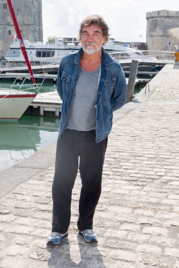 Olivier Marchal - Photocall de "Borderline" dans le cadre du 17e festival de fiction TV de La Rochelle sur le Vieux Port à La Rochelle le 11 septembre 2015