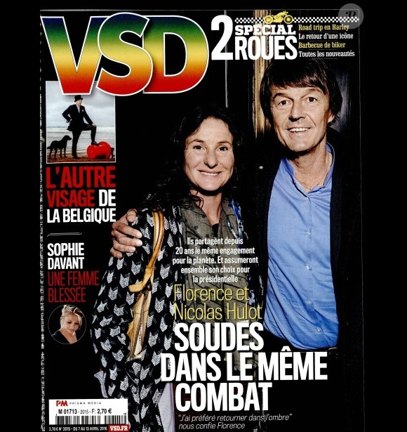 Le magazine VSD du 7 avril 2016