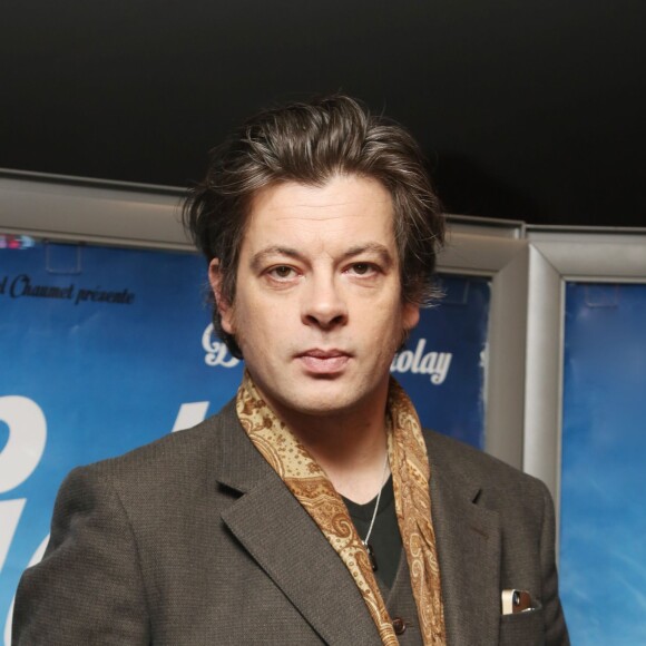 Benjamin Biolay à l'avant-première du film "Gaby Baby Doll" à Paris le 15 décembre 2014