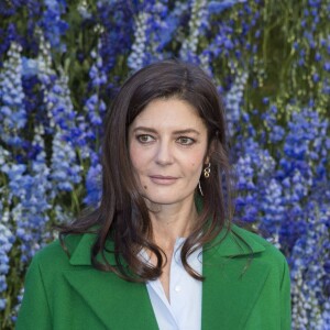 Chiara Mastroianni au défilé Dior à Paris le 2 octobre 2015