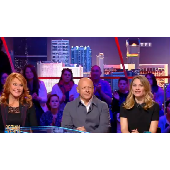 Julié Piétri, Thierry Marx et Joy Esther dans Action ou vérité, le 8 avril 2016 sur TF1.