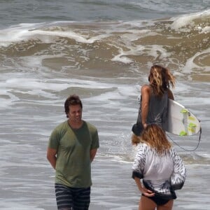 Exclusif - Gisele Bündchen et son mari Tom Brady en vacances au Costa Rica le 27 mars 2016.