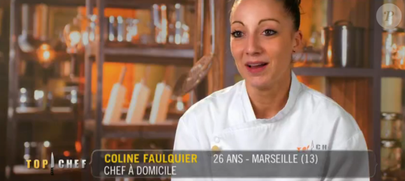 Coline Faulquier - "Top Chef 2016" - Emission du 14 mars 2016, sur M6.