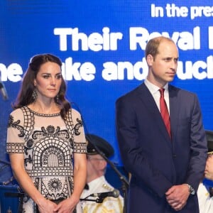 Le duc et la duchesse de Cambridge prenaient part le 11 avril 2016 à une garden party à la résidence du haut commissaire britannique à New Delhi au deuxième soir de leur tournée en Inde.