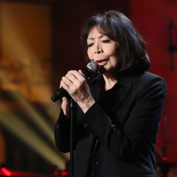 Exclusif - Juliette Gréco lors de l'Enregistrement de l'émission "Du côté de chez Dave", qui sera diffusée le 4 octobre sur France 3. Le 15 septembre 20