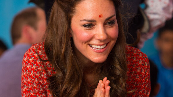 Kate Middleton en Inde : Bindi et double effet de style, elle enchante New Delhi