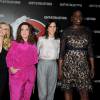 Kate McKinnon, Melissa McCarthy, Kristen Wiig et Leslie Jones lors de la présentation Sony Pictures au CinemaCon de Las Vegas, le 12 avril 2016.