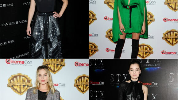 Jennifer Lawrence, Cara Delevingne, Margot Robbie: Défilé de bombes au CinemaCon