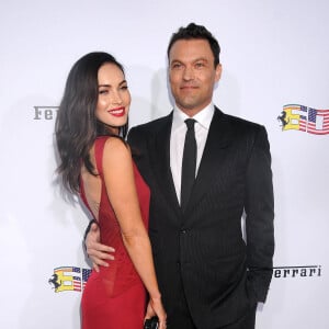 Megan Fox et Brian Austin Green aux 60 ans de la marque Ferrari à Beverly Hills le 11 octobre 2014