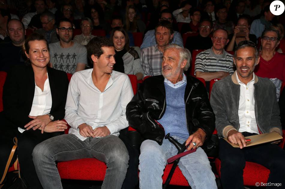 Luana Belmondo Victor Belmondo Son Grand Père Jean Paul Belmondo Et Son Pére Paul Belmondo 