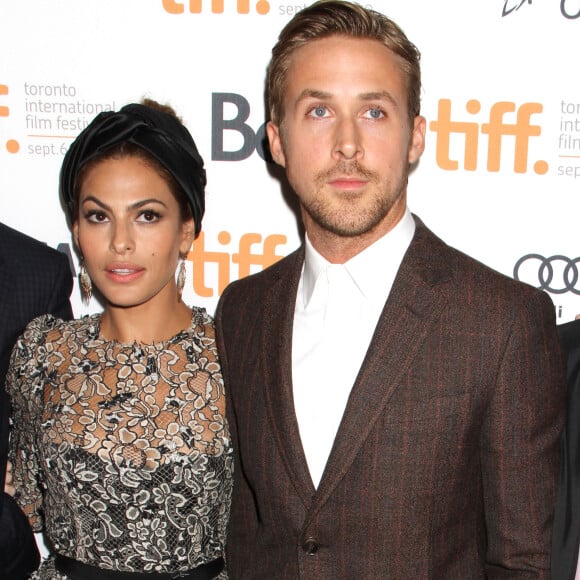 Eva Mendes et Ryan Gosling à Toronto le 7 septembre 2012.