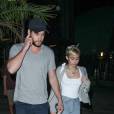  Liam Hemsworth et Miley Cyrus à Los Angeles le 17 juin 2013 
  