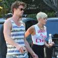  Liam Hemsworth et Miley Cyrus à Studio City le 11 septembre 2012 