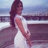 Coralie Porrovecchio sexy en blanc, sur Instagram, le 15 avril 2016