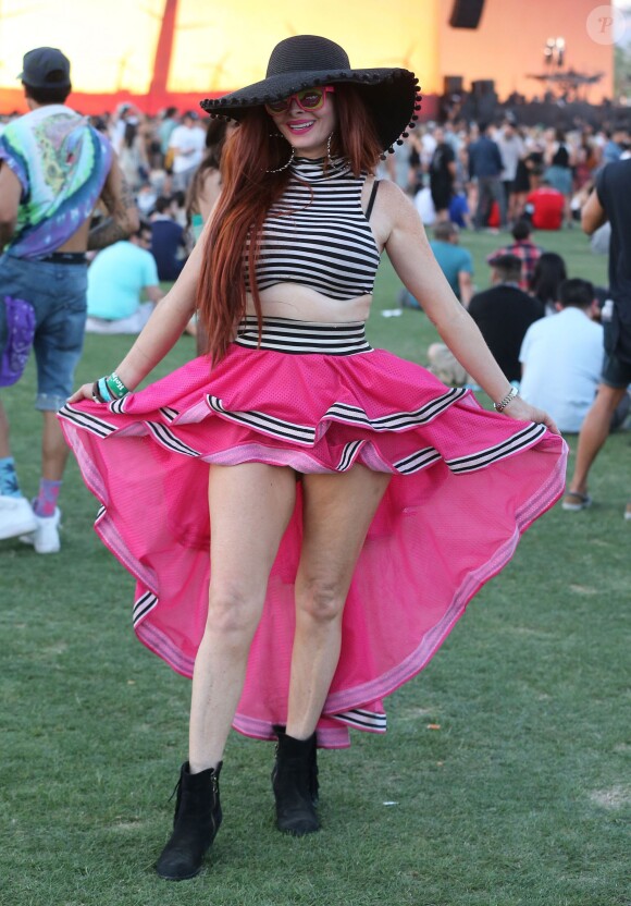 Phoebe Price au festival de musique Coachella, 2ème jour. Le 16 avril 2016