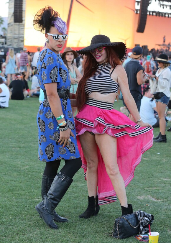 Phoebe Price  lors du festival de musique de Coachella le 16Avril 2016.