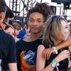 Jaden Smith e Starah Snyder  lors du festival de musique de Coachella le 16Avril 2016.