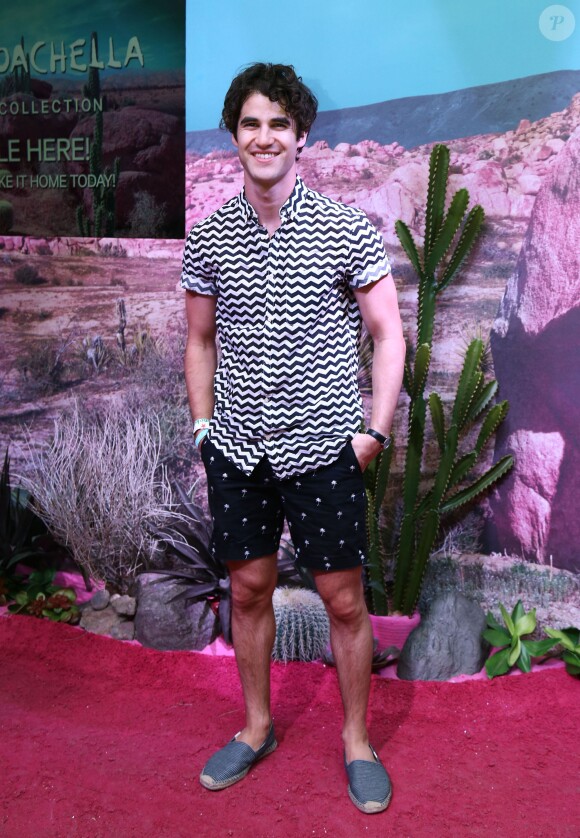 Darren Criss lors du festival de musique de Coachella le 16Avril 2016.