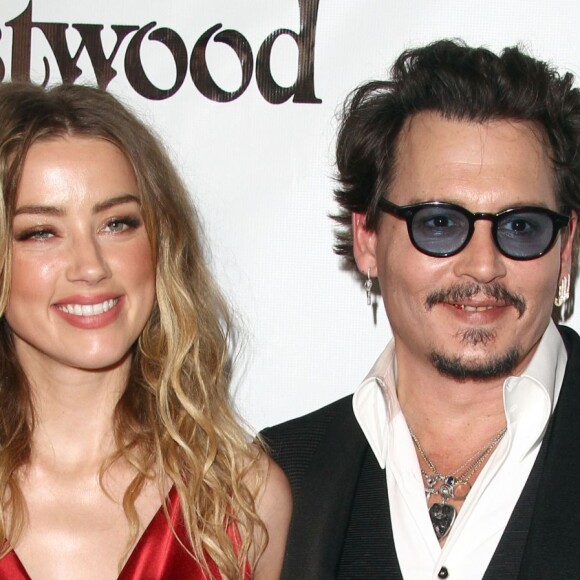 Johnny Depp et sa femme Amber Heard - 9e Gala Annuel "The Art Of Elysium" à Culver City le 9 janvier 2016.