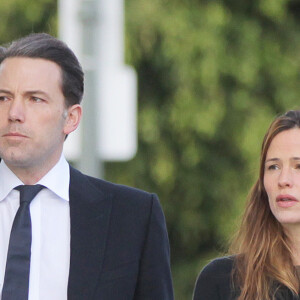 Ben Affleck et Jennifer Garner à Los Angeles le 4 janvier 2016