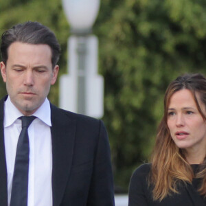 Ben Affleck et Jennifer Garner à Los Angeles le 4 janvier 2016